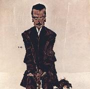 Egon Schiele Portrait of the Publisher Eduard Kosmack (mk12) oil painting